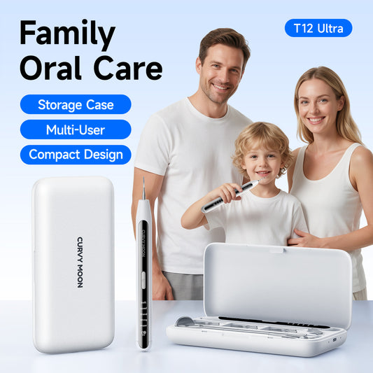 T12 Ultrasonic Tooth Cleaner — Family Set Smart Oral Care