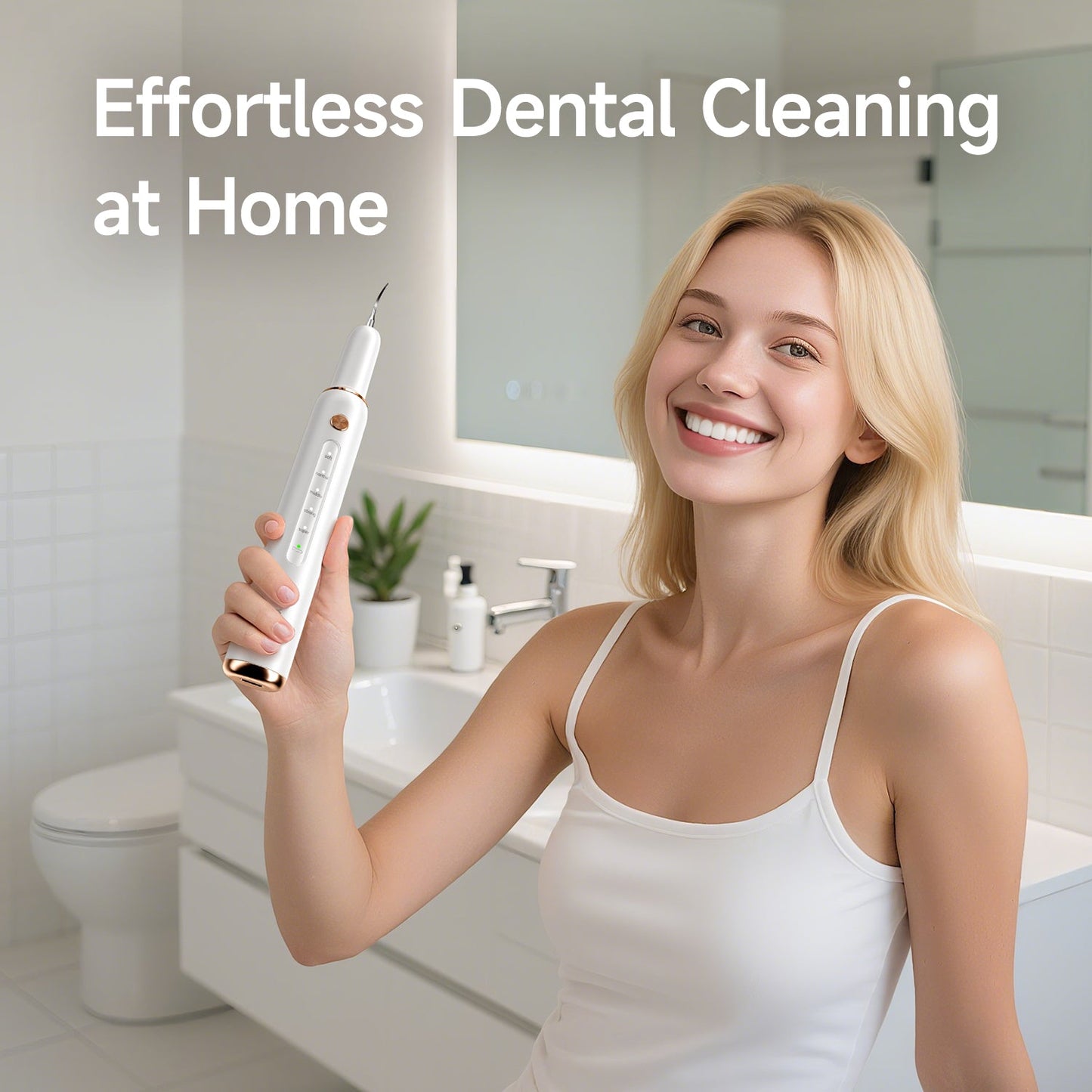 T4 Ultrasonic Tooth Cleaner - CURVY MOON