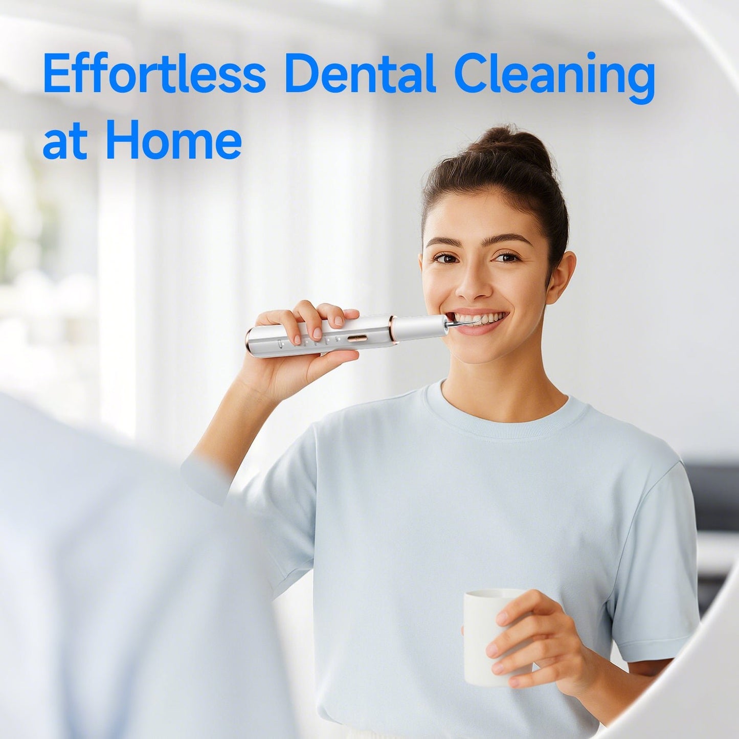T5 Ultrasonic Tooth Cleaner - CURVY MOON