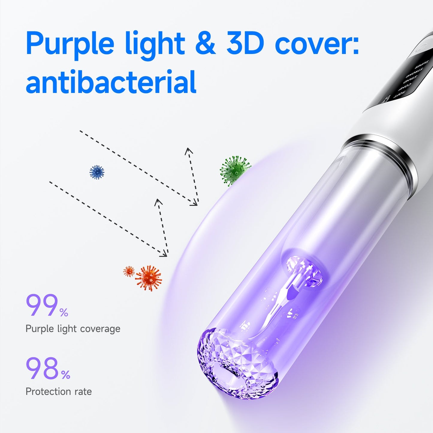 T6 Pet Ultrasonic Tooth Cleaner - CURVY MOON