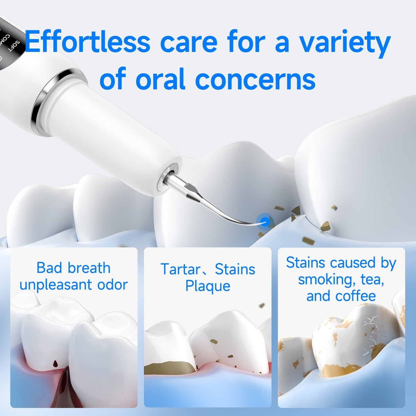 T6 Ultrasonic Toot Cleaner - CURVY MOON