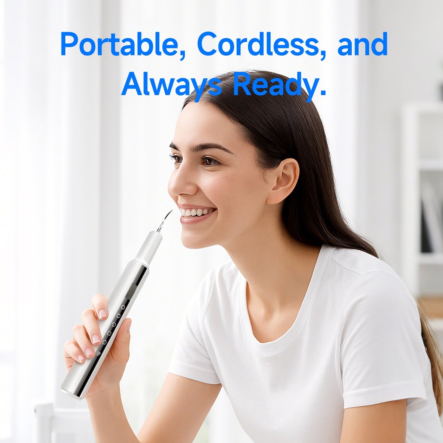 T7 Ultrasonic Tooth Cleaner - CURVY MOON