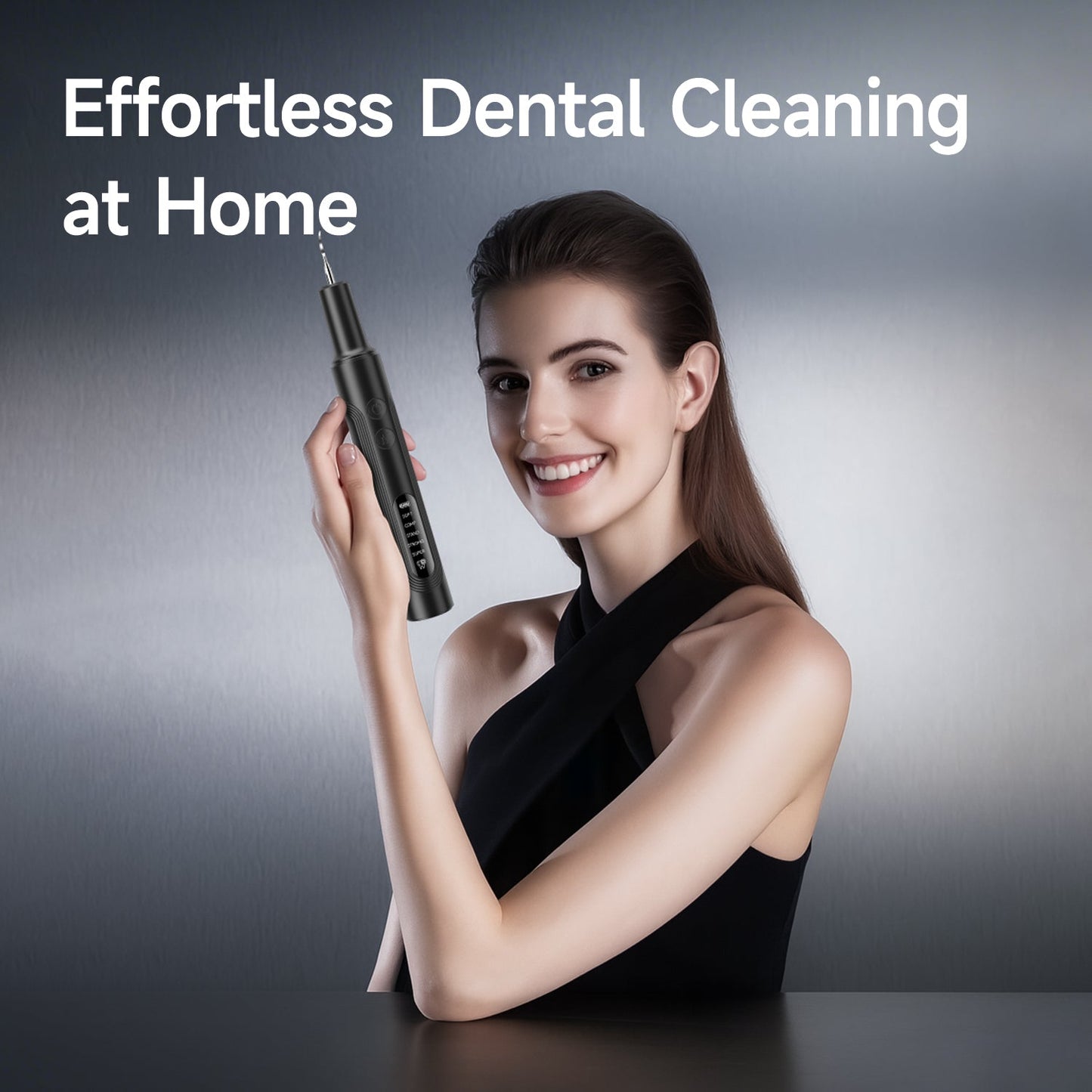 T8 Ultrasonic Tooth Cleaner - CURVY MOON