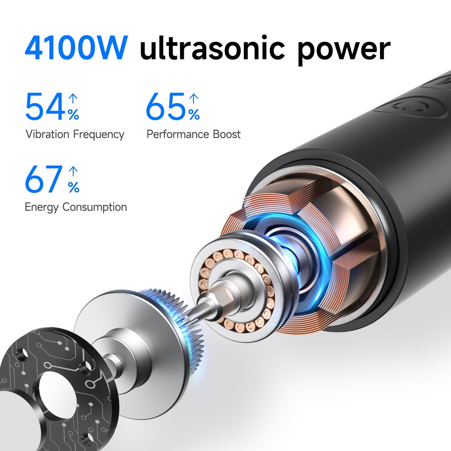 T8 Ultrasonic Tooth Cleaner - CURVY MOON