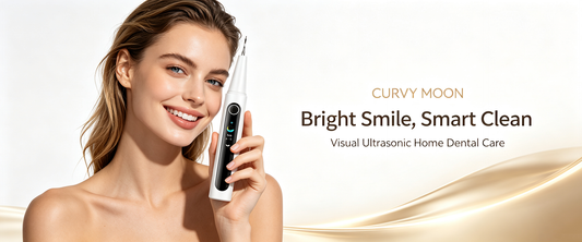 Handheld ultrasonic scaler for at-home oral care