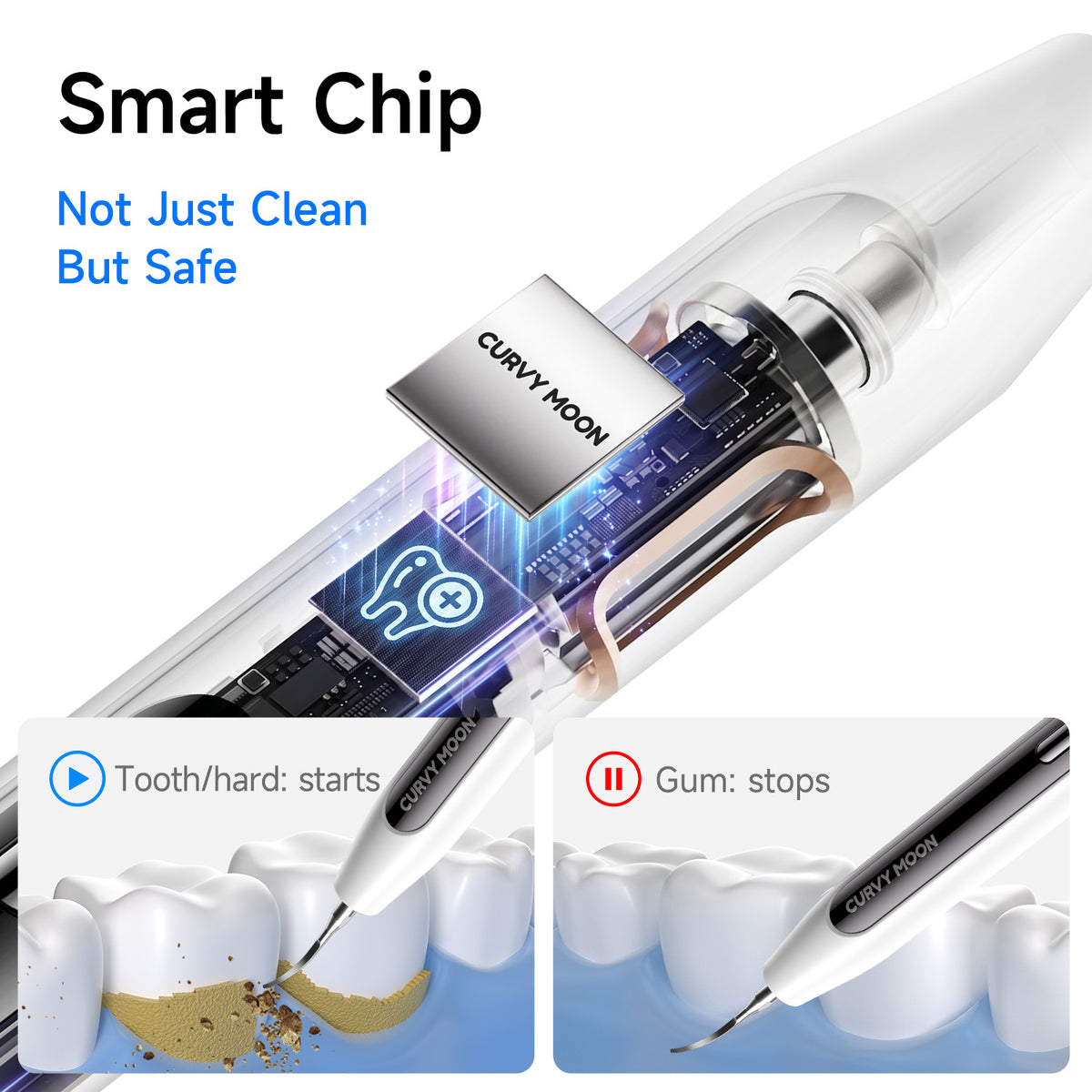 T12 Ultrasonic Tooth Cleaner — Family Set Smart Oral Care