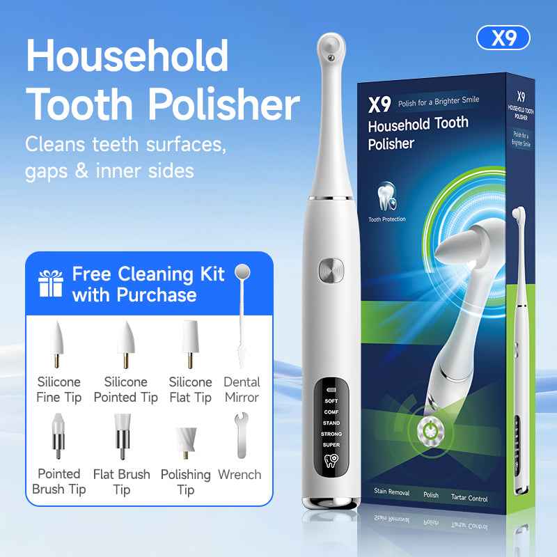 X9 Pro Electric Tooth Polisher | Portable At-Home Daily Oral Care