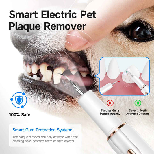 T5 Pet Ultrasonic Tooth Cleaner | Safe Dental Care for Dogs & Cats