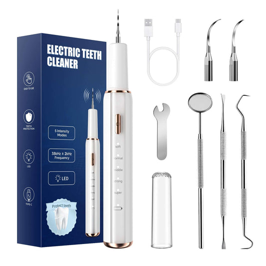 T5 Ultrasonic Tooth Cleaner - CURVY MOON