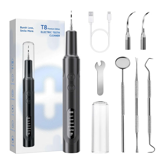 T8 Ultrasonic Tooth Cleaner - CURVY MOON