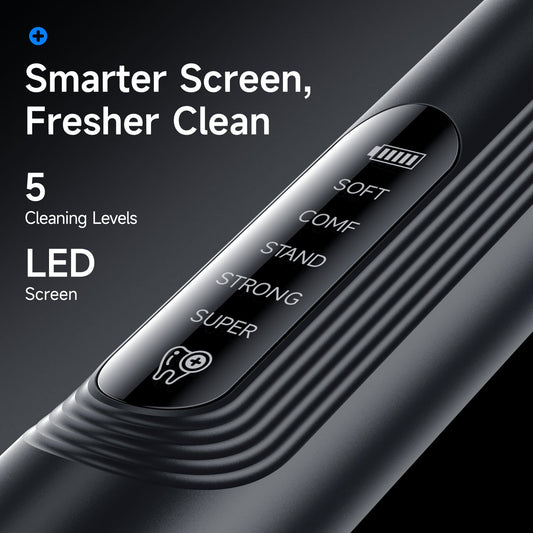 T8 Ultrasonic Tooth Cleaner - CURVY MOON
